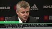 Manchester United always show a reaction following defeats - Solskjaer