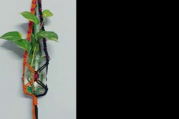 #DIY #DYMacrame  #Macramelove Macrame plant  hanger designs  for home