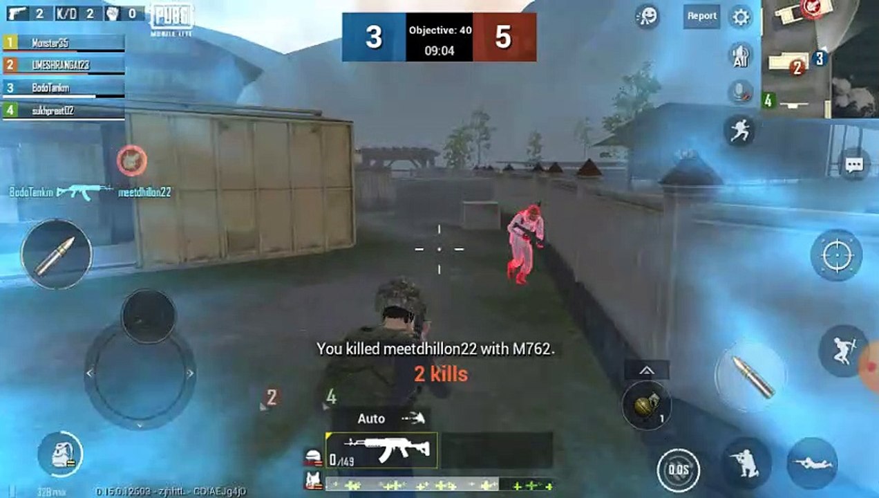 "A noob player tdm mode pubg mobile lite gameplay" | "how i control  recoil" | Team Bodo | Bodo Tankm Gaming