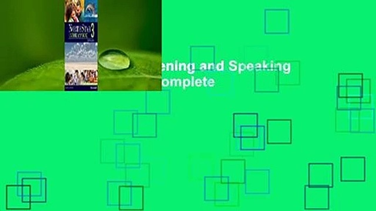 [Read] Northstar Listening and Speaking 3 with Myenglishlab Complete