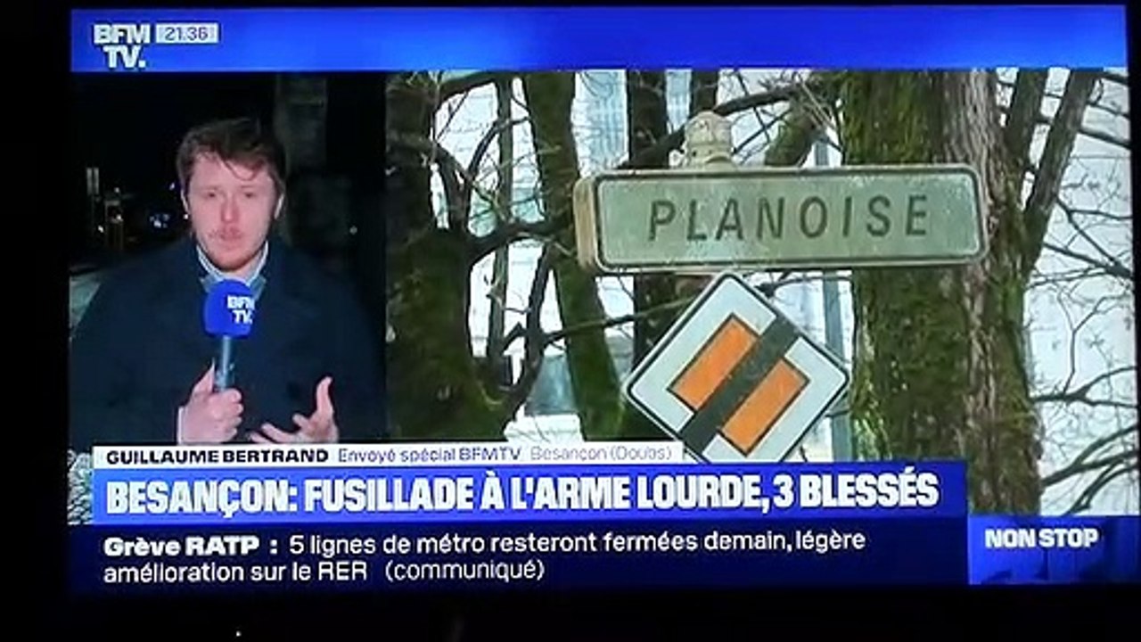 tirs à l'arme de guerre Besancon Noël 2019 Planoise