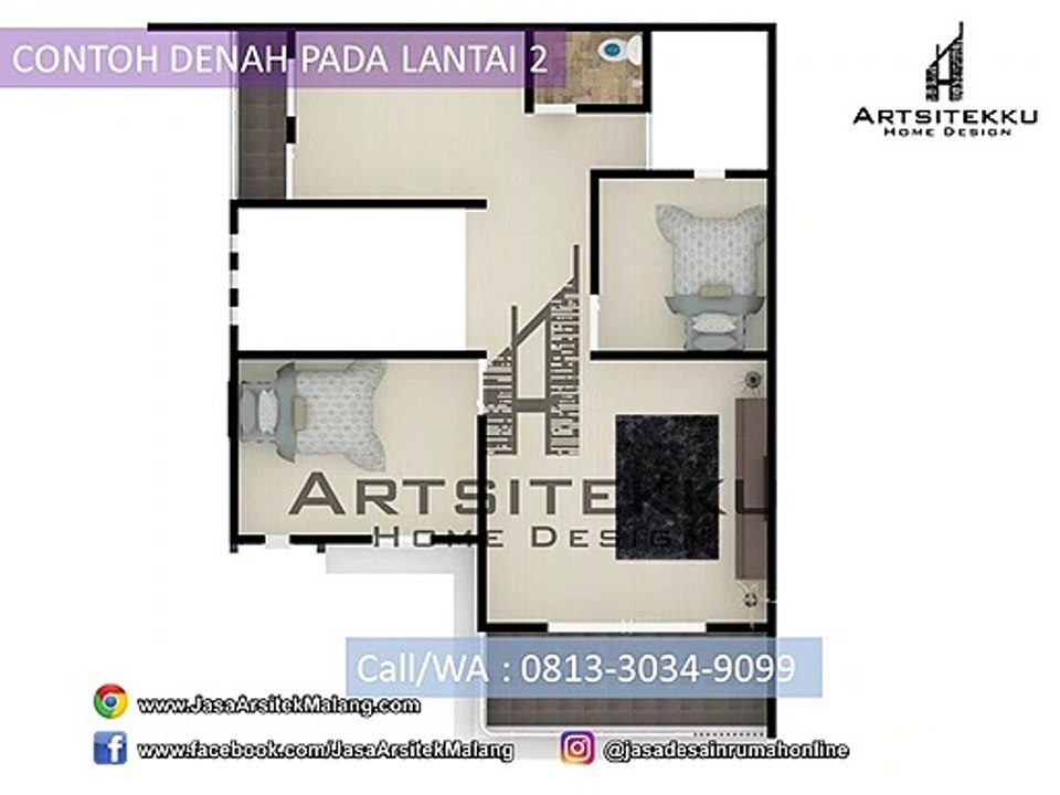 CALL / WA 0813 5828 2515 Desain Rumah Minimalis Terbaru Blitar