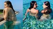 Sara Ali Khan STUNNING Bikini Pictures In Swimming Pool With Her Friend | WATCH!