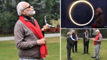 Solar Eclipse 2019: PM Modi Reacts To His Meme picture on Solar Eclipse | Oneindia Telugu