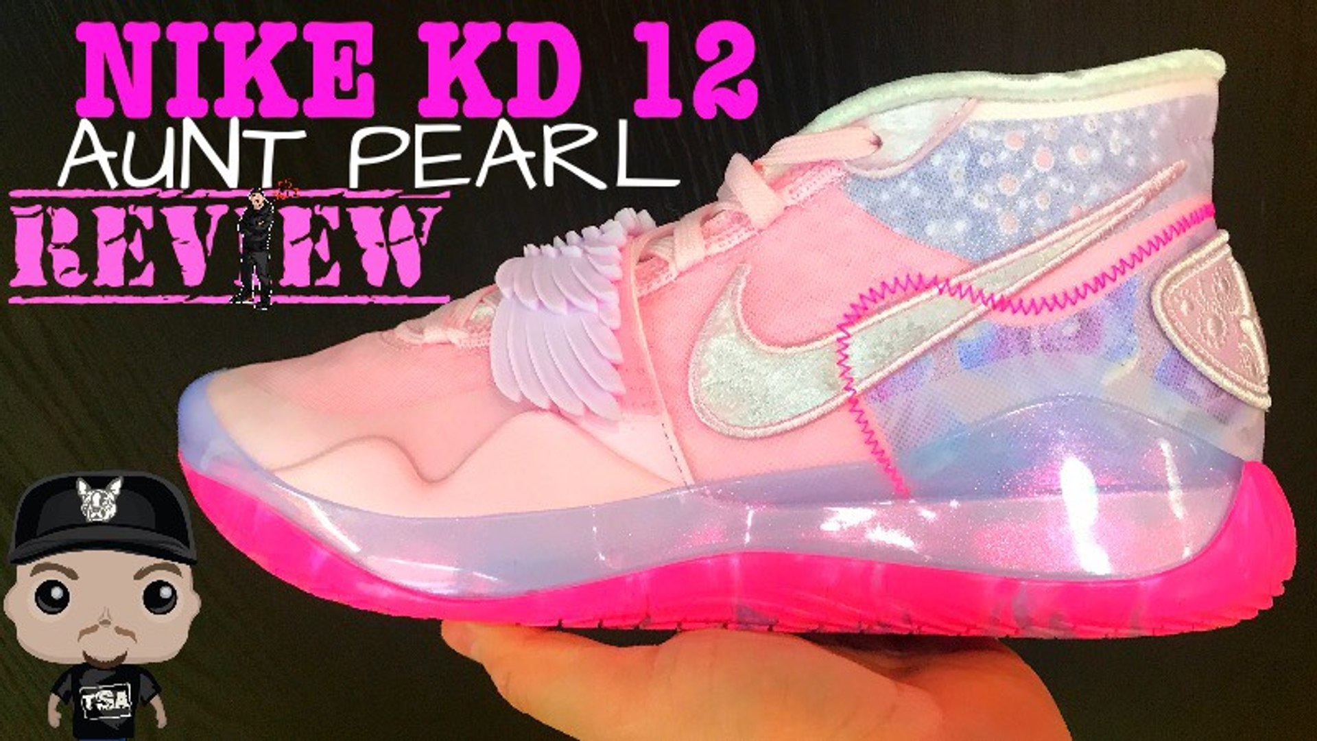 Nike KD 12 What the Aunt Pearl Sneaker Detailed Honest Review - video  Dailymotion