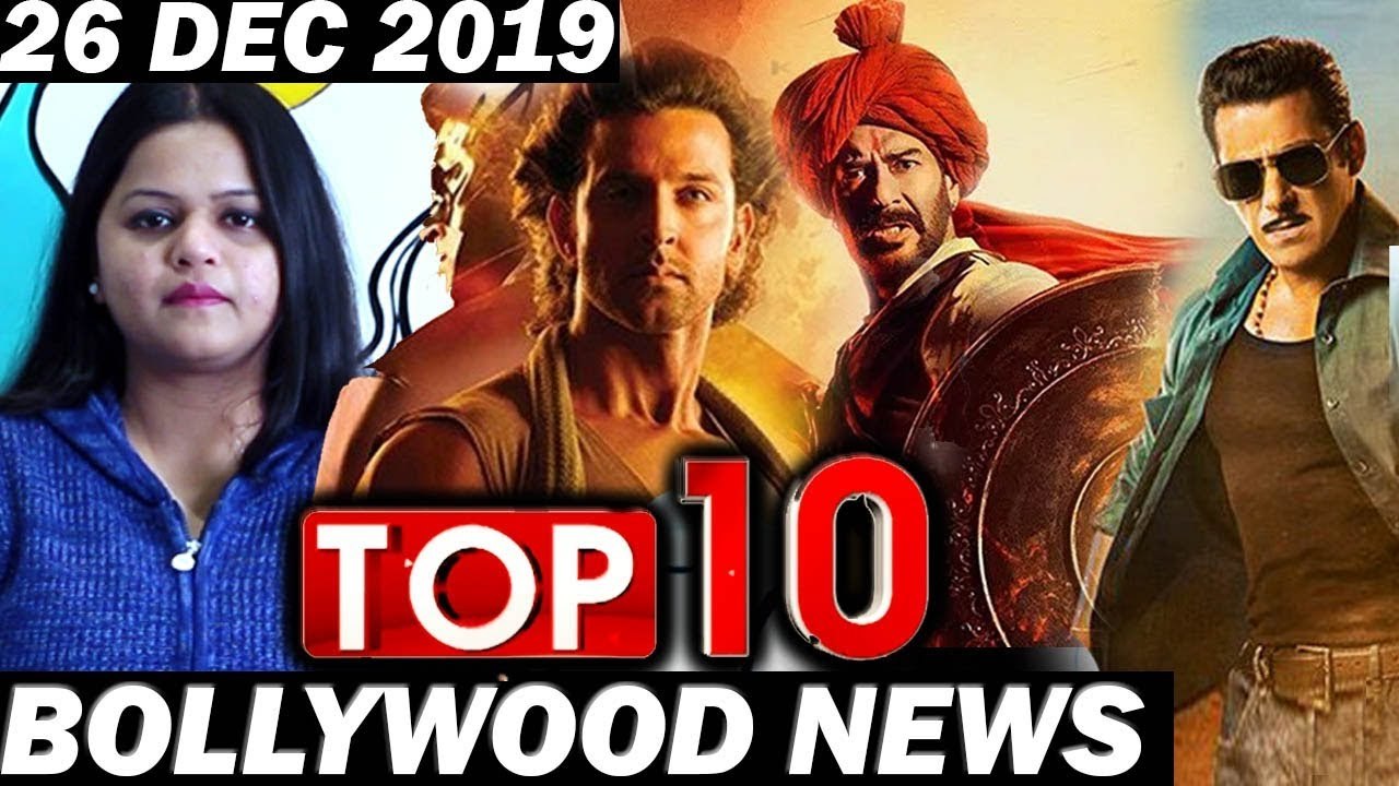Top 10 Bollywood News - 26 Dec 2019 - Dabangg 3...