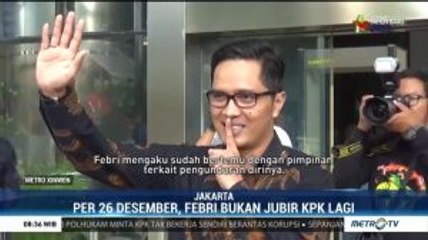 Febri Diansyah Mundur dari Juru Bicara KPK