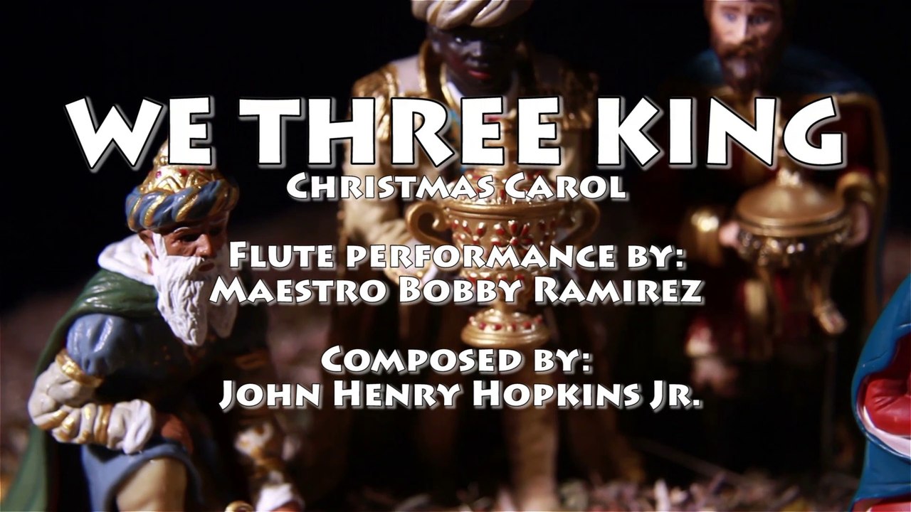 We Three kings - Christmas flute music by Bobby...