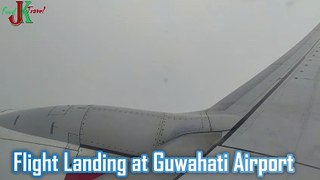 Flight Landing at Guwahati International Airport I Flight Landing I Sky View during Flight Landing I Guwahati Airport [HD]