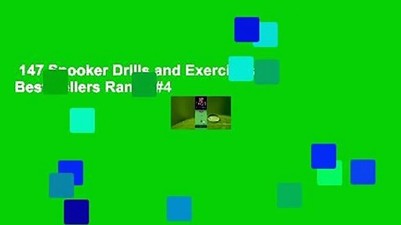 147 Snooker Drills and Exercises  Best Sellers Rank : #4