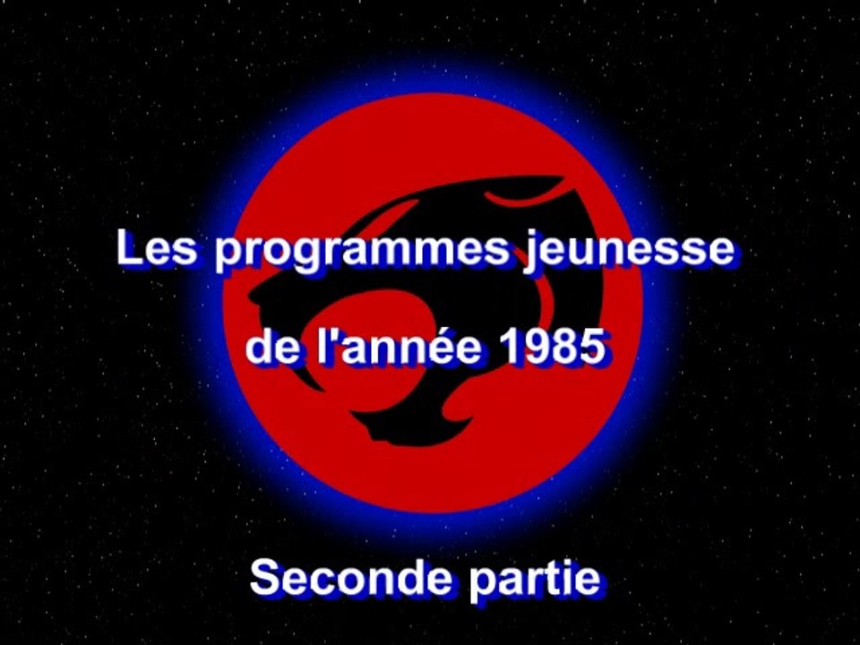DAnime : programmes jeunesse de l'année 1985 (2nde Partie)