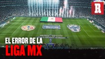 Liga MX desplegó mal los escudos de América y Rayados en Final de Ida