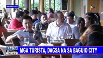 Mga turista, dagsa na sa Baguio City; Trapiko sa kalsada patungo sa tourist spots, sumikip na