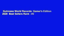 Guinness World Records: Gamer's Edition 2020  Best Sellers Rank : #3