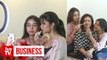 Mother and teen daughters run family make-up business