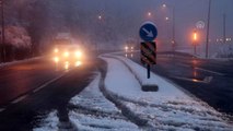 Bolu Dağı'nda kar yağışı - BOLU