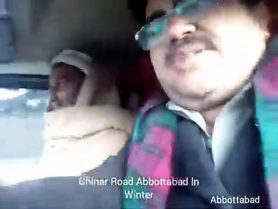 Chinar Road Abbottabad In Winter Vlog Dr Raja Kashif Janjua سردیوں میں چنار روڈ ایبٹ آباد وی لاگ