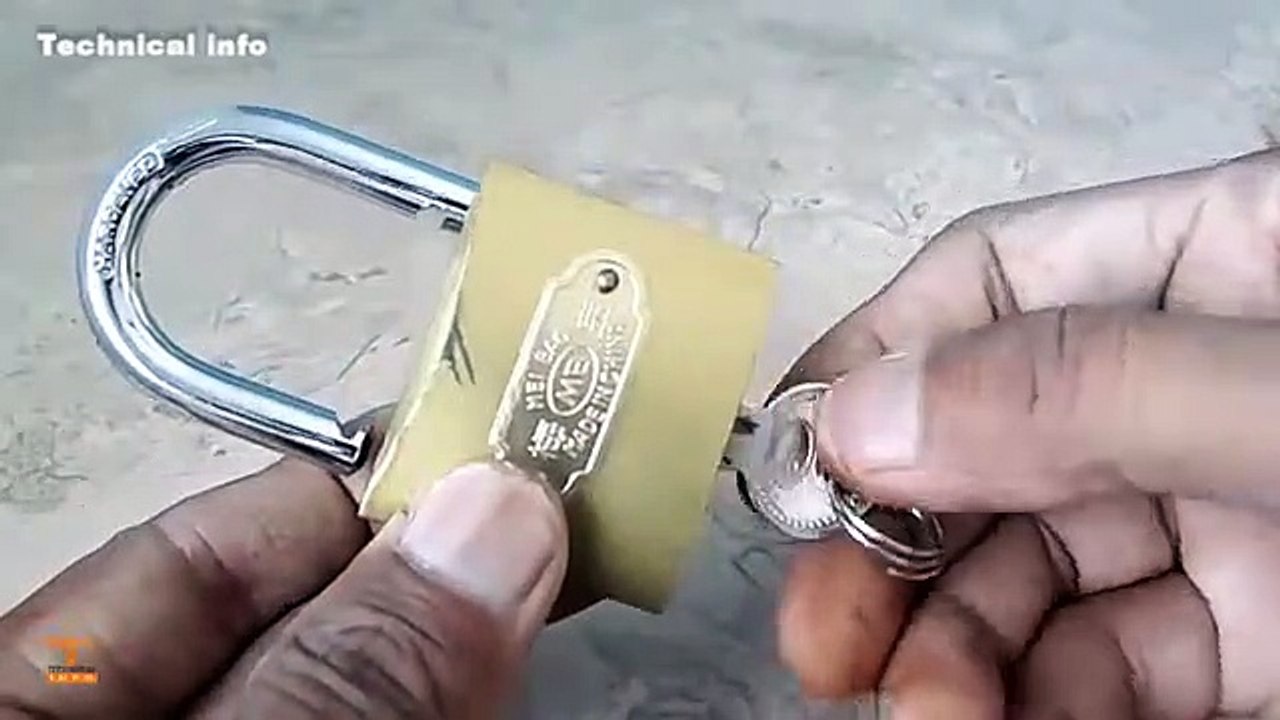 Open a Lock with Magnet