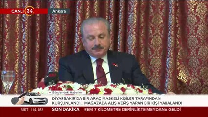 #CANLI Meclis Başkanı Şentop konuşuyor