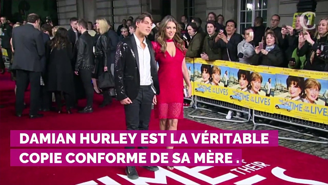 Liz Hurley et son fils Damian sont de vraies copies conformes