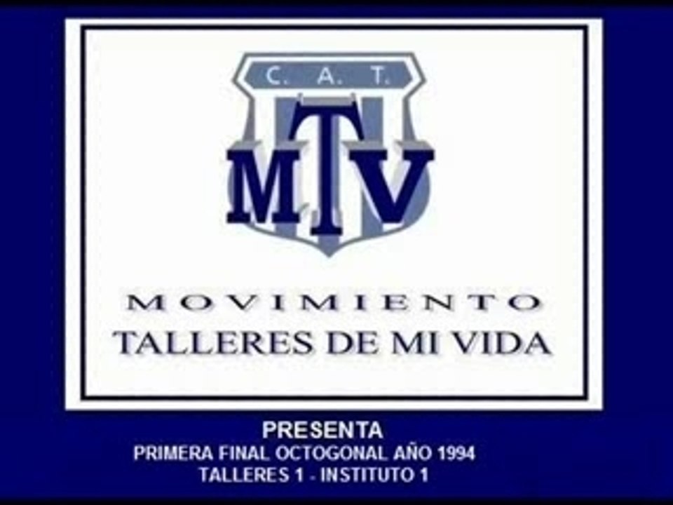 PRIMERA FINAL CON INSTITUTO OCTOGONAL 1994