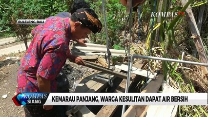 Sumber Air Warga Buleleng Kering, Warga Sulit Mendapatkan Air Bersih