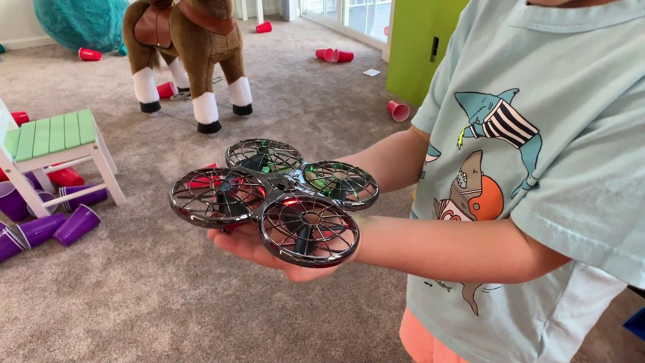 Mini DRONE TOY FOR KIDS FUN PLAYTIME with Elias