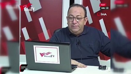 Depreme canlı yayında yakalandı