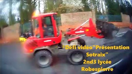 "Avec SOTRAIX ... plus de stress" Lycée Robespierre Arras - Concours Défi-Vidéo 2018