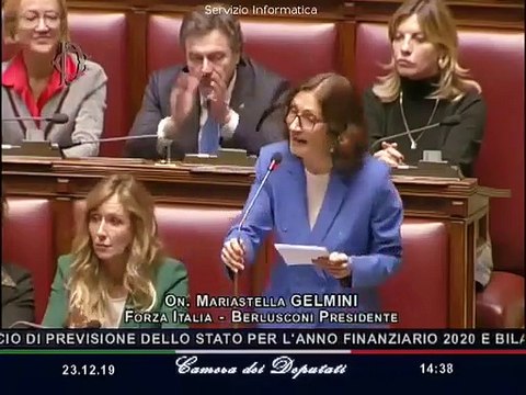 Gelmini - È un fatto gravissimo quello di impedire alla Camera dei deputati di e)