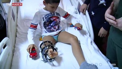 Minik Ronaldo hastalığına çareyi Türkiye'de buldu