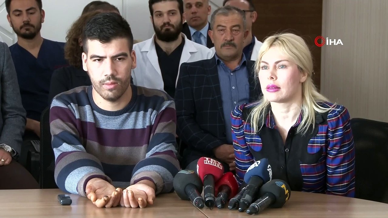 Çift kol nakli yapılan Yusuf: 'Elimi kolumu sallayarak gezeceğim'