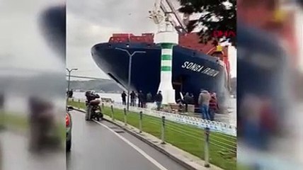 İstanbul Boğazı'nda kaza!