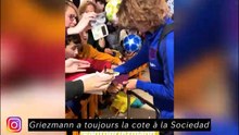 Griezmanna toujours la cote à la Sociedad