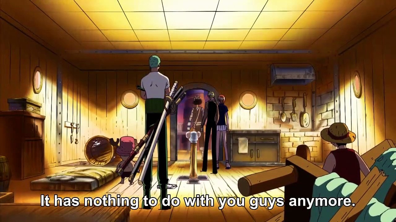 one piece luffy vs usopp