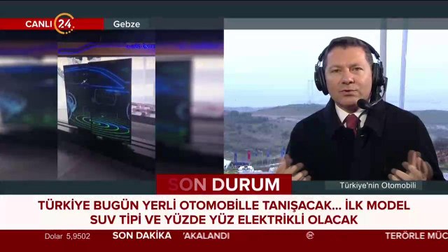 #CANLI Türkiye'nin otomobili görücüye çıkıyor