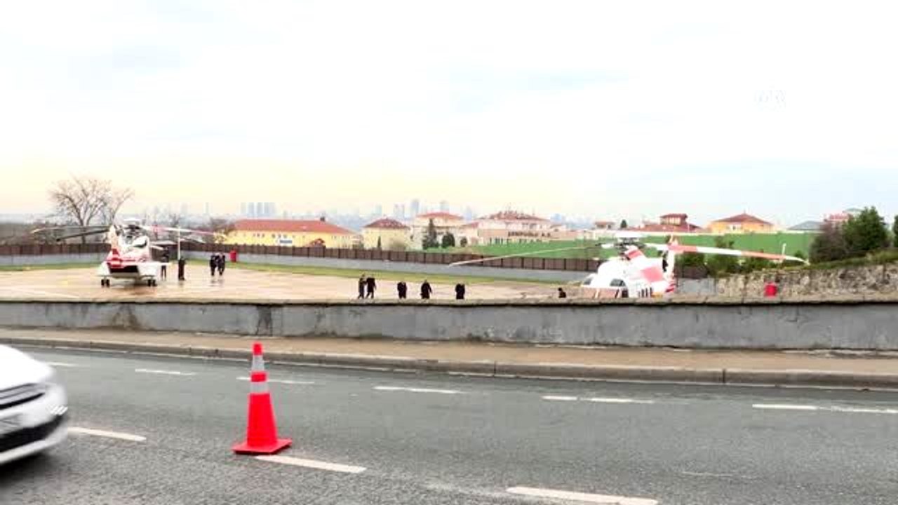 Cumhurbaşkanı Erdoğan, helikopterle Gebze'ye hareket etti