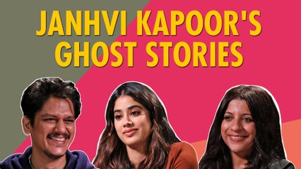 Janhvi Says Scary Things Happened To Her After Shooting For Ghost Stories | Roohi Afza | Netflix