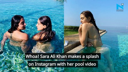Whoa! Sara Ali Khan makes a splash on Instagram with her pool video