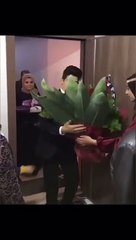 Kız istemeye gelen damadı terlikle döven kardeş gündem oldu