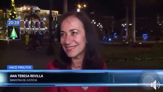 Una ministra de Justicia peruana rechaza hablar de feminicidios por ser Navidad