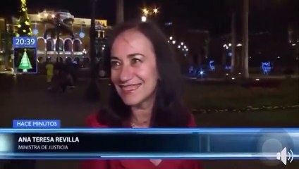 Una ministra de Justicia peruana rechaza hablar de feminicidios "por ser Navidad"