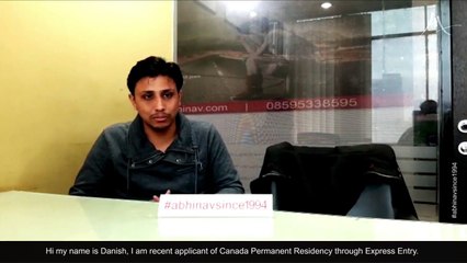 A Happy Client Testimonial get PR Visa through Express Entry