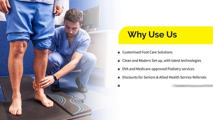 Specialized Treatment for Foot-related Discomfort & Problems