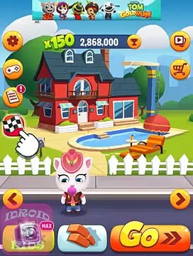 RUN- RUN- RUN- TALKING TOM GOLD RUN NEW UNDERSEA SIDEWORLD COWBOY ANGELA