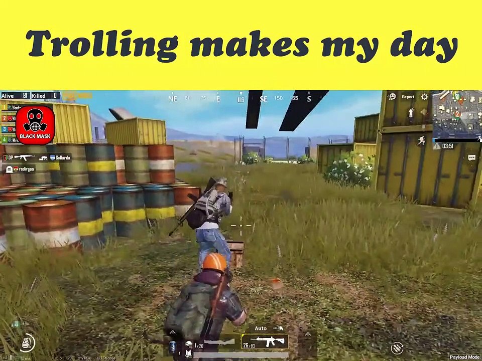 Trolling makes my day!_Cr_ Black Mask ( HD )