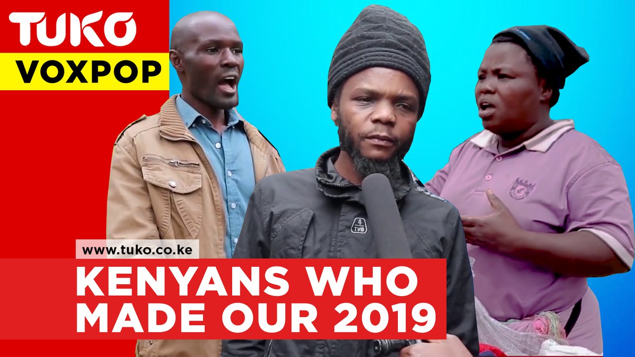 Vox pop: Tuko's popular voices of the year 2019.