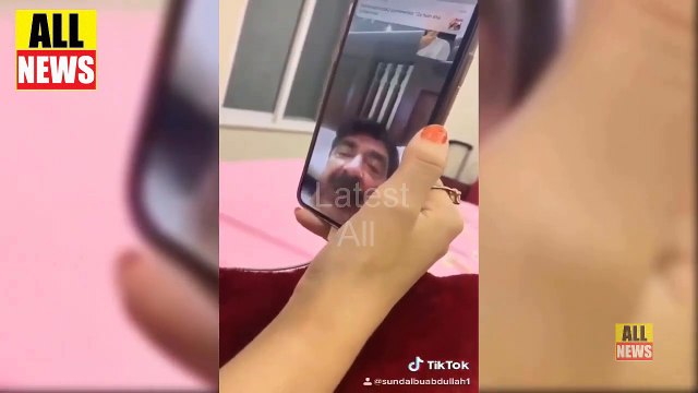 Sheikh Rasheed Video With TikTok Star Hareem Shah | Hareem Shah Sheik Rashid | TikTok Video