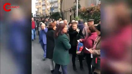 Kuyruğun sonu gözükmedi! Yurttaşlar 'Kanal İstanbul'a "hayır" dedi