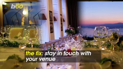 Tips for Fixing 5 Common Wedding Day Emergencies